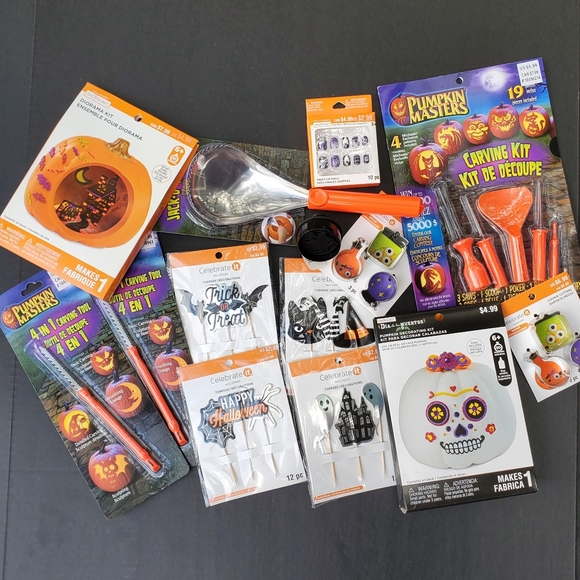 Halloween Party, Carving, Cookie, Kit - Picture 1 of 12